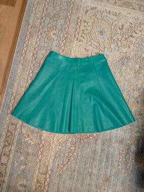 Susana Monaco Teal Circle Skirt